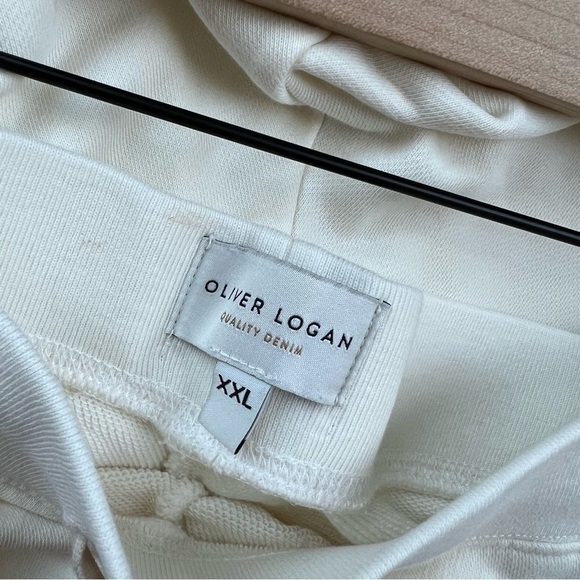 NWT Oliver Logan The Edwin Jogger in Cream- Size XXL - Picture 7 of 8
